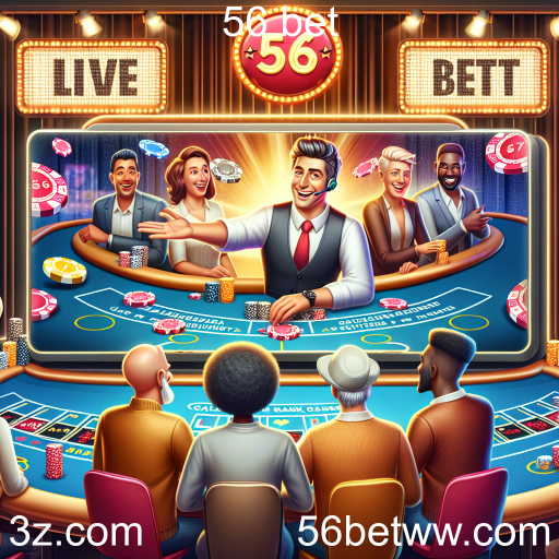 Experiência Imersiva: A Categoria 'Ao Vivo' do 56 Bet